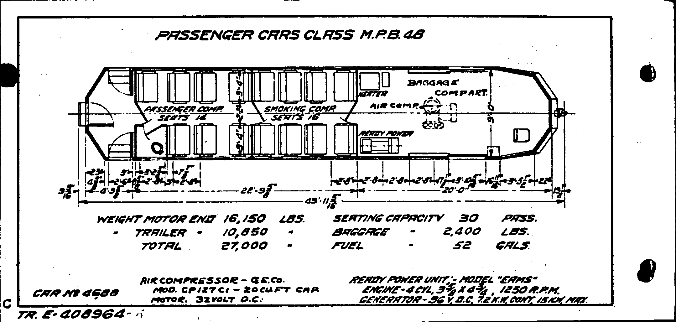 MPB48-MU Coach-baggage