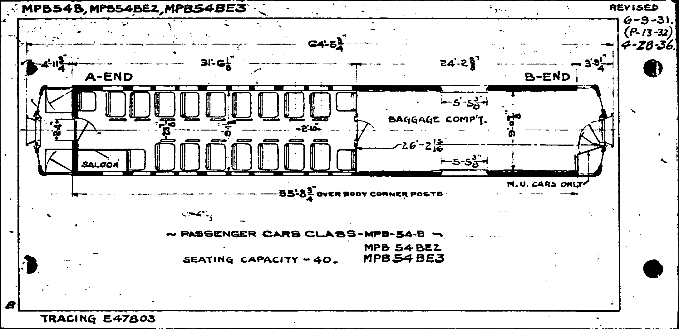 MPB54b, MPB54bE2, MPB54bE3-Coach-baggage & MU Coach-baggage