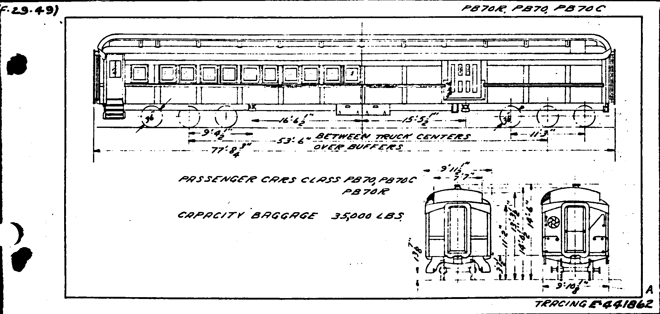 PB70R,PB70,PB70c-Coach-baggage