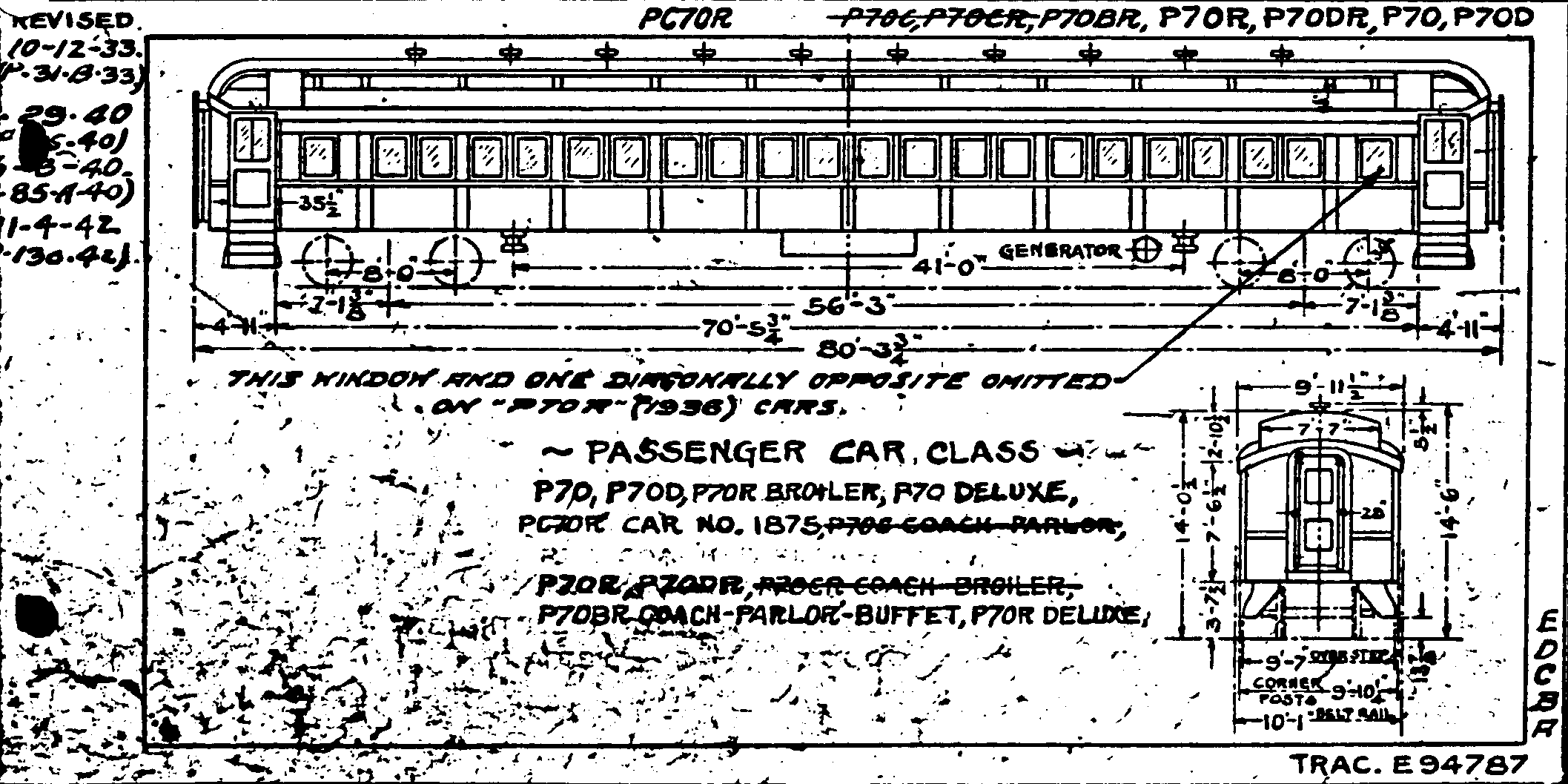 PC70R,P70bR,P70R,P70dR,P70,P70d-Cafe Coach