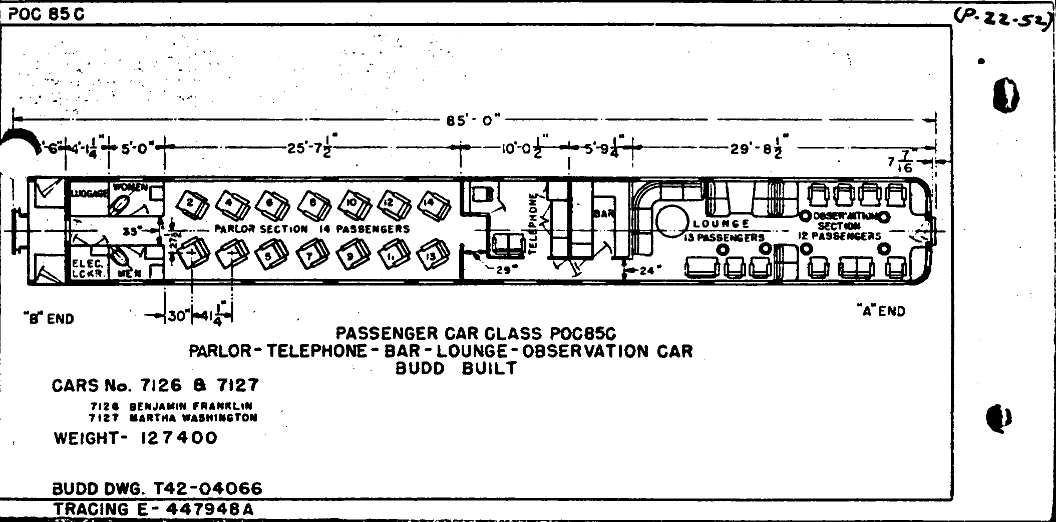 POC85C-Parlor-Telephone-Bar-Lounge-Observation Car-Budd