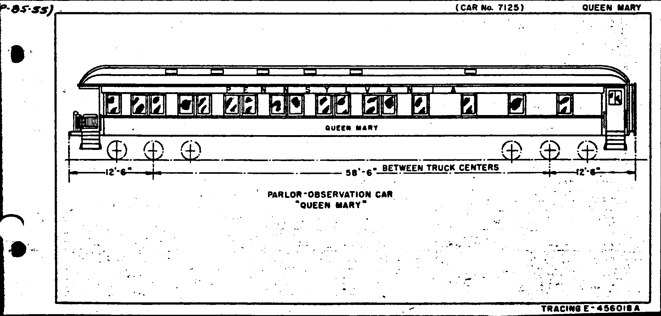 QUEEN MARY-Parlor-Observation Car