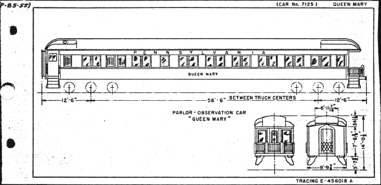QUEEN MARY-Parlor-Observation Car