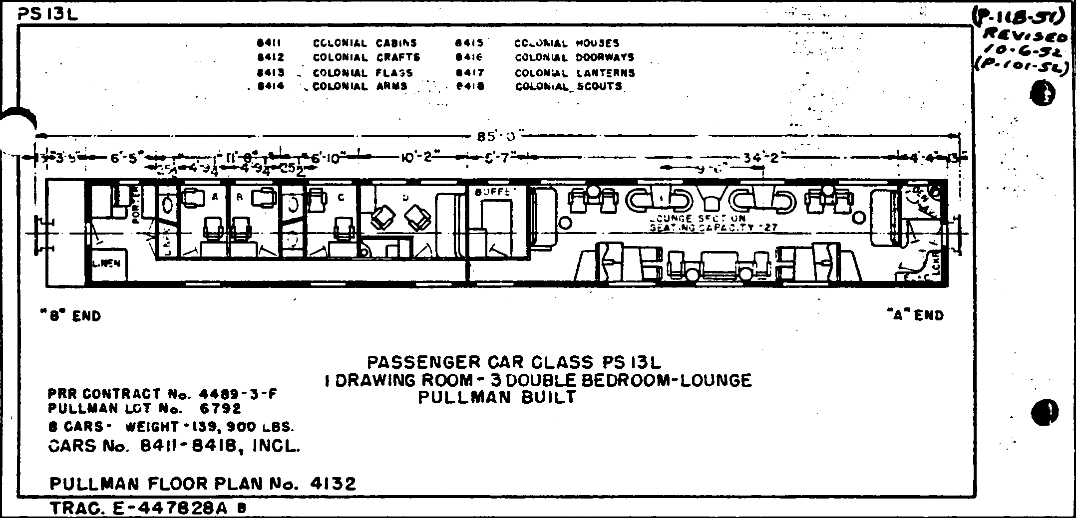 PS13L-1 Drawing Room, 3 dbl bedroom, lounge-Pullman