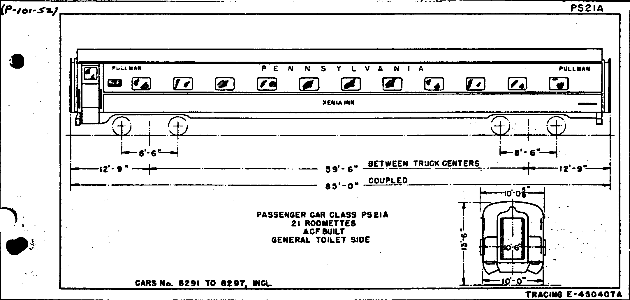 PS21A-21 Roomettes-ACF