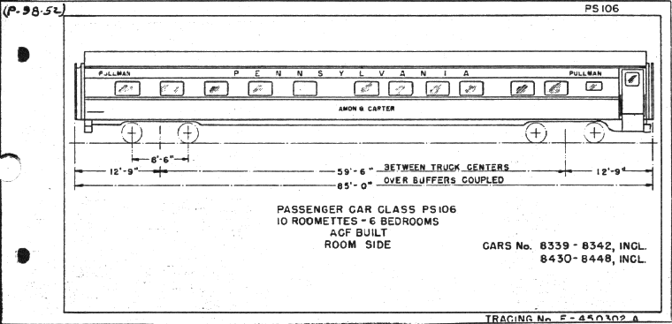 PS106-10 Roomettes, 6 Bedrooms-AC&F