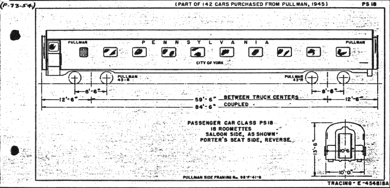 PS18-18 Roomettes-Pullman