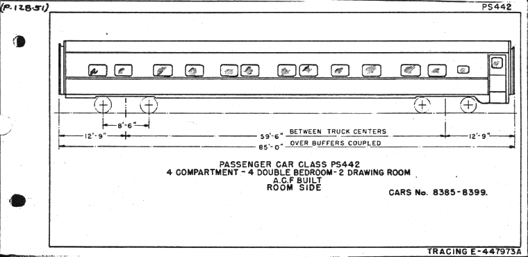 PS442-4 compartment, 4 dbl bedroom, 2 drawing room-ACF
