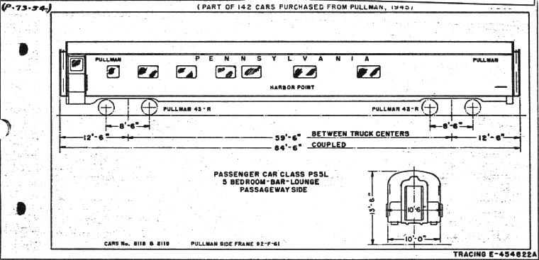 PS5L-5 Bedroom, bar, lounge-Pullman