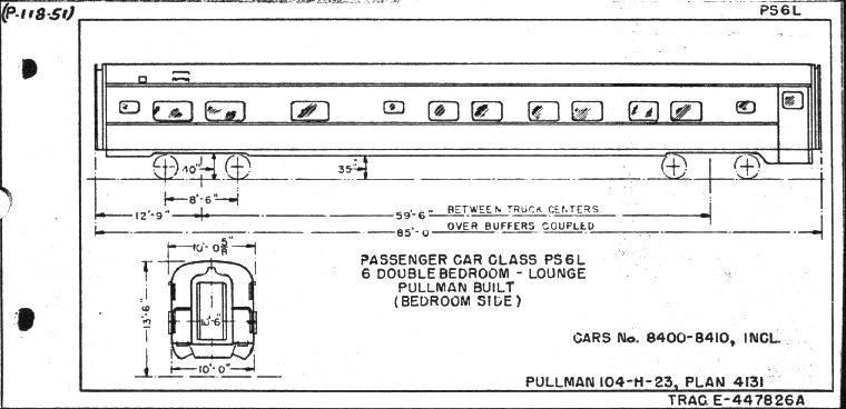 PS6L-6 Dbl Bedroom, lounge-Pullman