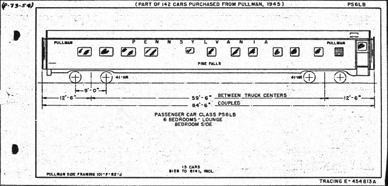 PS6LB-6 Bedrooms, lounge-Pullman