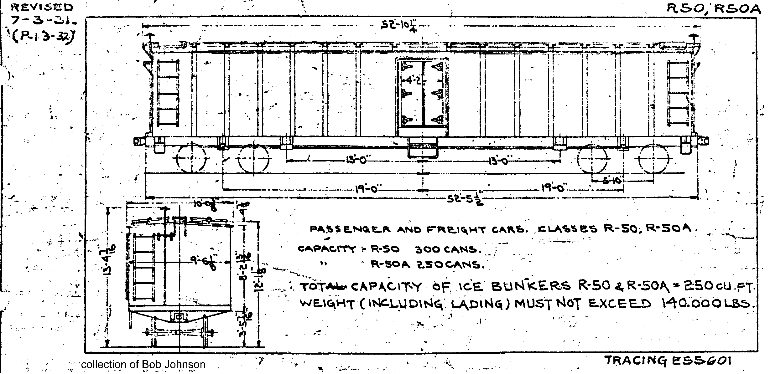 R50,R50a-Refrigerator Car