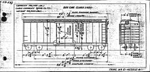 Diagram of PRR class X46 
