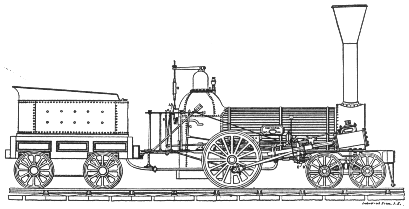 Early Norris Locomotive