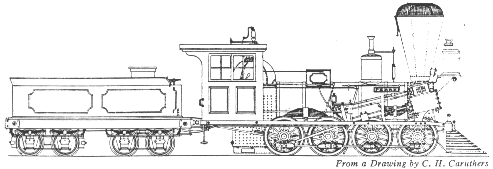 Eight Coupled Freight Locomotive - 1848